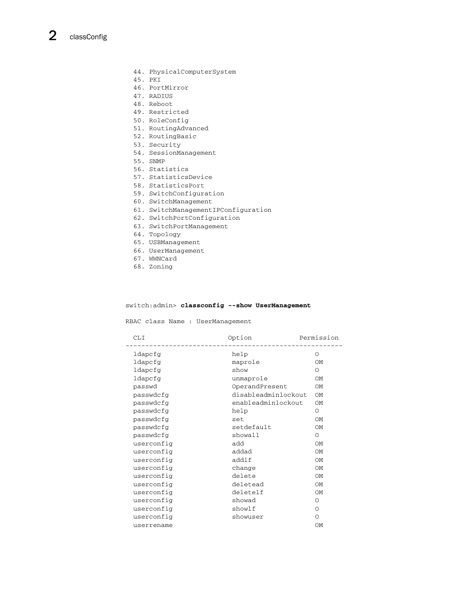 Brocade Fabric OS Command Reference (Supporting Fabric OS v7.3.0) User Manual | Page 162 / 1274