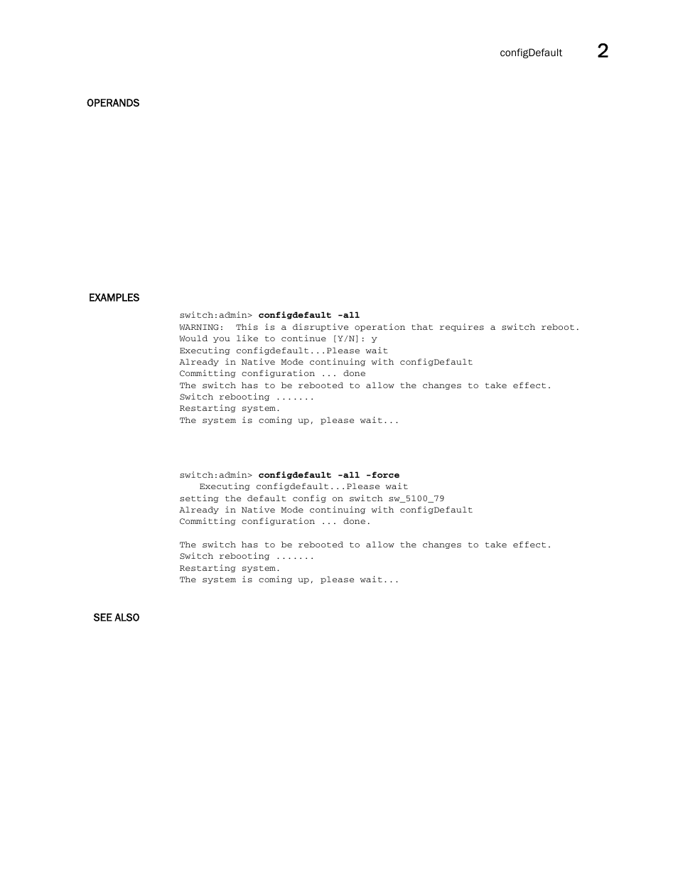 Brocade Fabric OS Command Reference (Supporting Fabric OS v7.3.0) User Manual | Page 169 / 1274