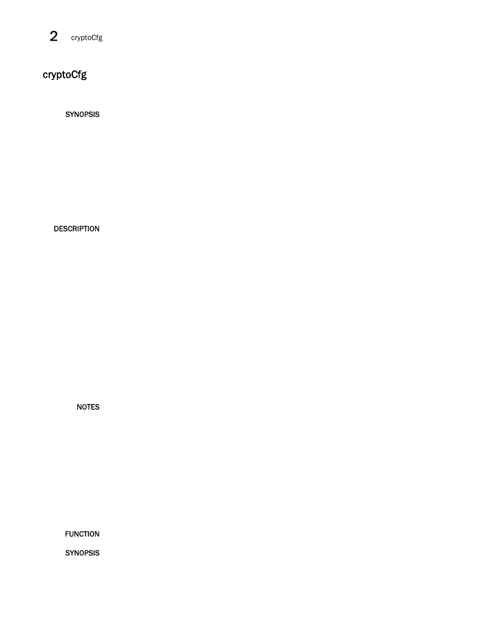 Cryptocfg | Brocade Fabric OS Command Reference (Supporting Fabric OS v7.3.0) User Manual | Page 204 / 1274