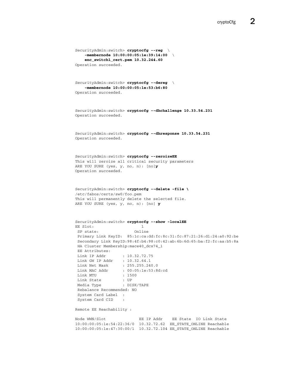 Brocade Fabric OS Command Reference (Supporting Fabric OS v7.3.0) User Manual | Page 213 / 1274