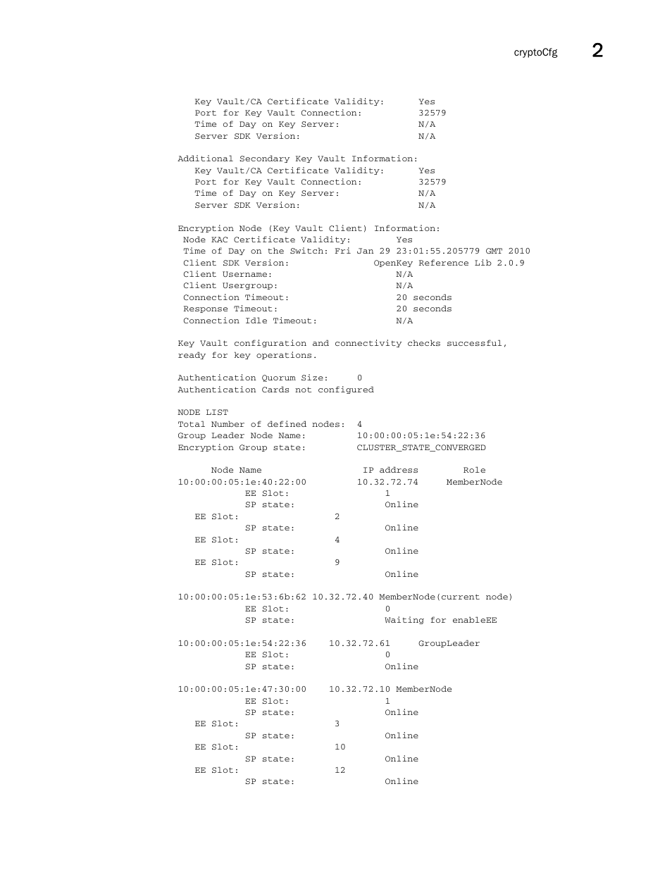 Brocade Fabric OS Command Reference (Supporting Fabric OS v7.3.0) User Manual | Page 227 / 1274