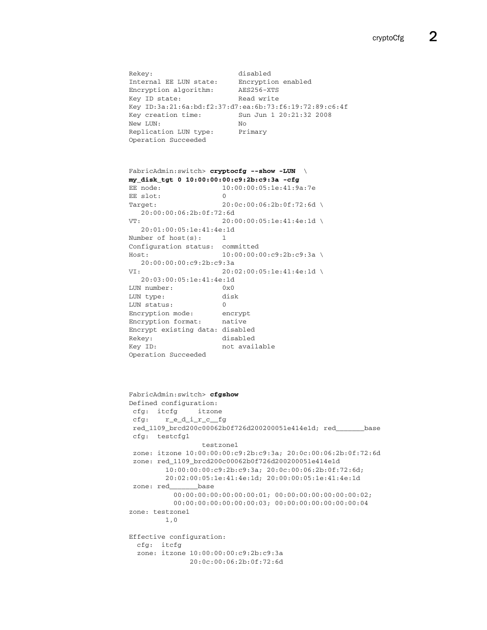 Brocade Fabric OS Command Reference (Supporting Fabric OS v7.3.0) User Manual | Page 255 / 1274