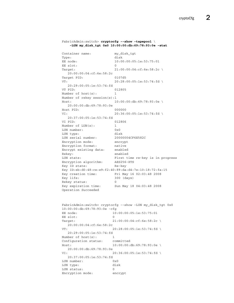 Brocade Fabric OS Command Reference (Supporting Fabric OS v7.3.0) User Manual | Page 257 / 1274