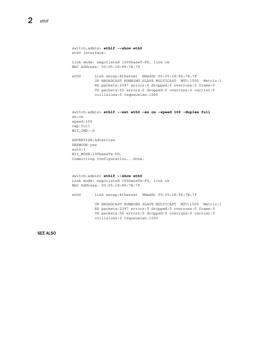 Brocade Fabric OS Command Reference (Supporting Fabric OS v7.3.0) User Manual | Page 300 / 1274