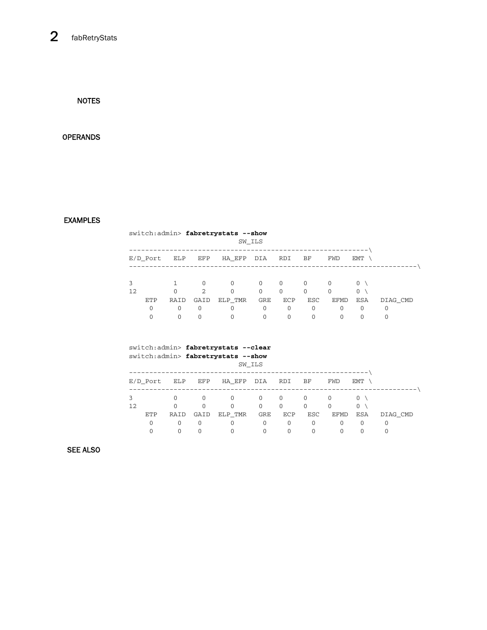 Brocade Fabric OS Command Reference (Supporting Fabric OS v7.3.0) User Manual | Page 306 / 1274