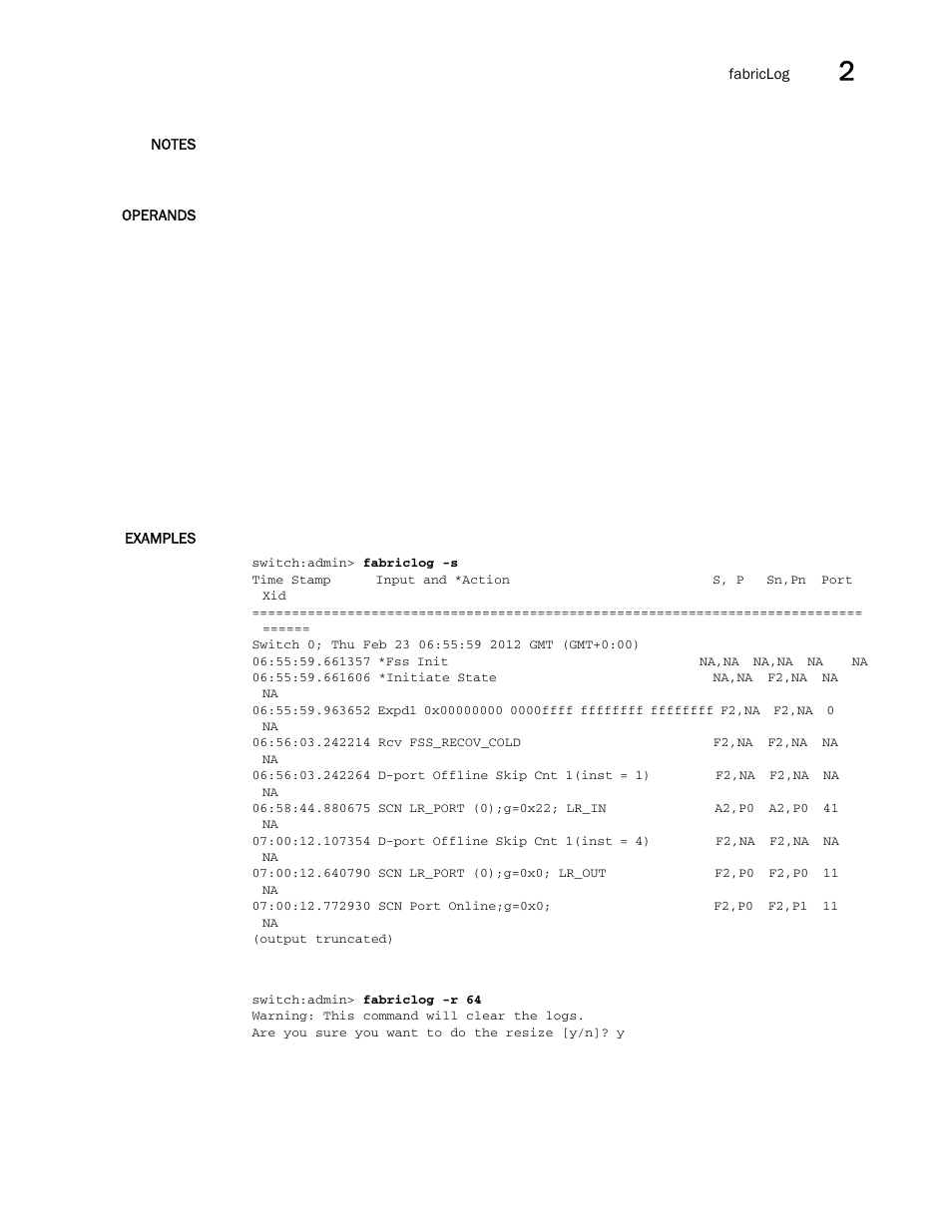 Brocade Fabric OS Command Reference (Supporting Fabric OS v7.3.0) User Manual | Page 309 / 1274