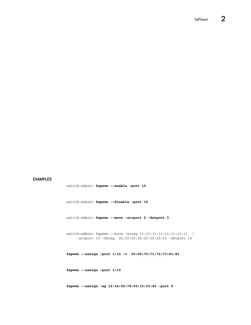 Brocade Fabric OS Command Reference (Supporting Fabric OS v7.3.0) User Manual | Page 327 / 1274