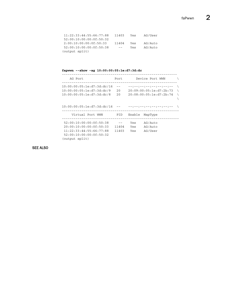 Brocade Fabric OS Command Reference (Supporting Fabric OS v7.3.0) User Manual | Page 329 / 1274