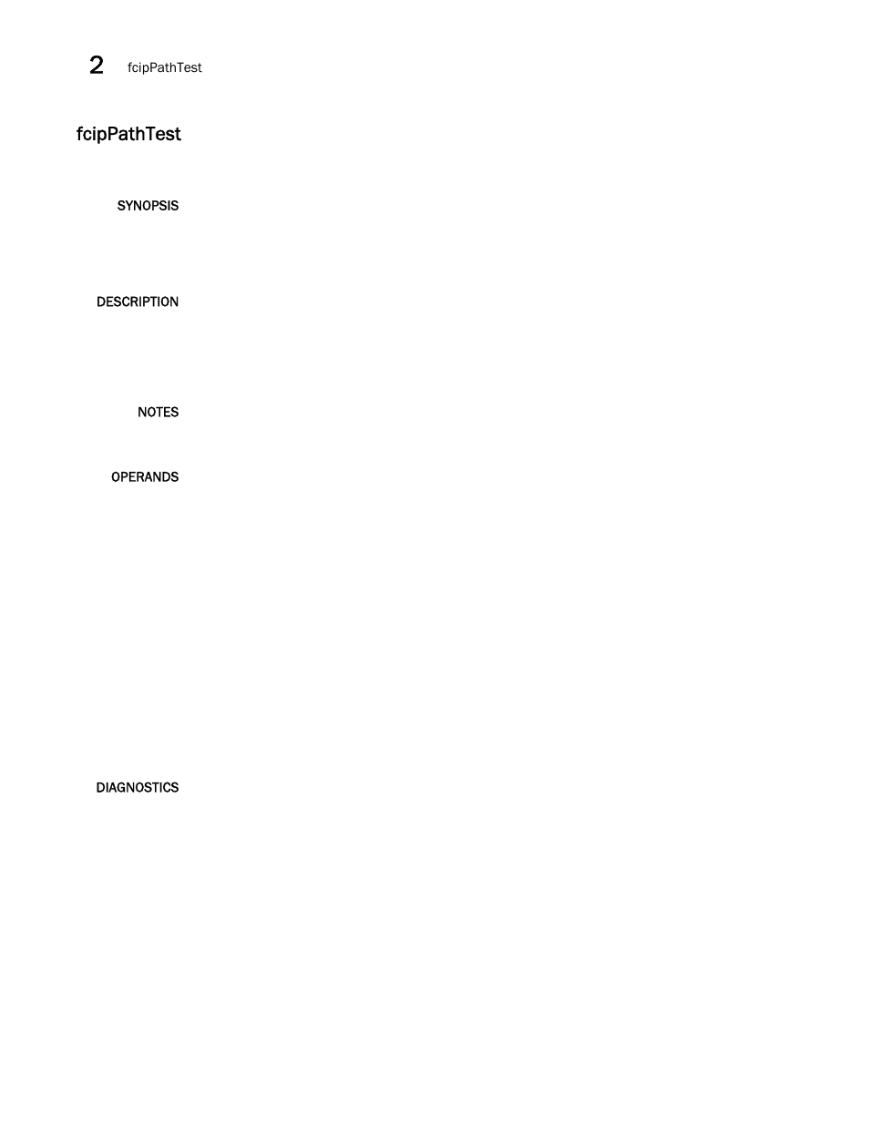 Fcippathtest | Brocade Fabric OS Command Reference (Supporting Fabric OS v7.3.0) User Manual | Page 334 / 1274