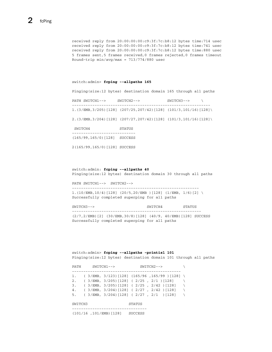 Brocade Fabric OS Command Reference (Supporting Fabric OS v7.3.0) User Manual | Page 350 / 1274