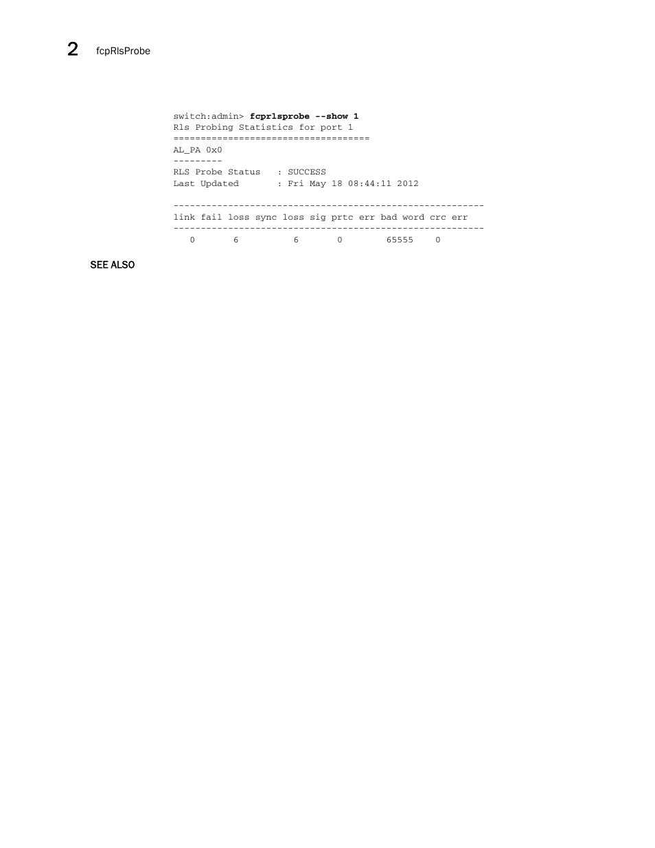 Brocade Fabric OS Command Reference (Supporting Fabric OS v7.3.0) User Manual | Page 360 / 1274