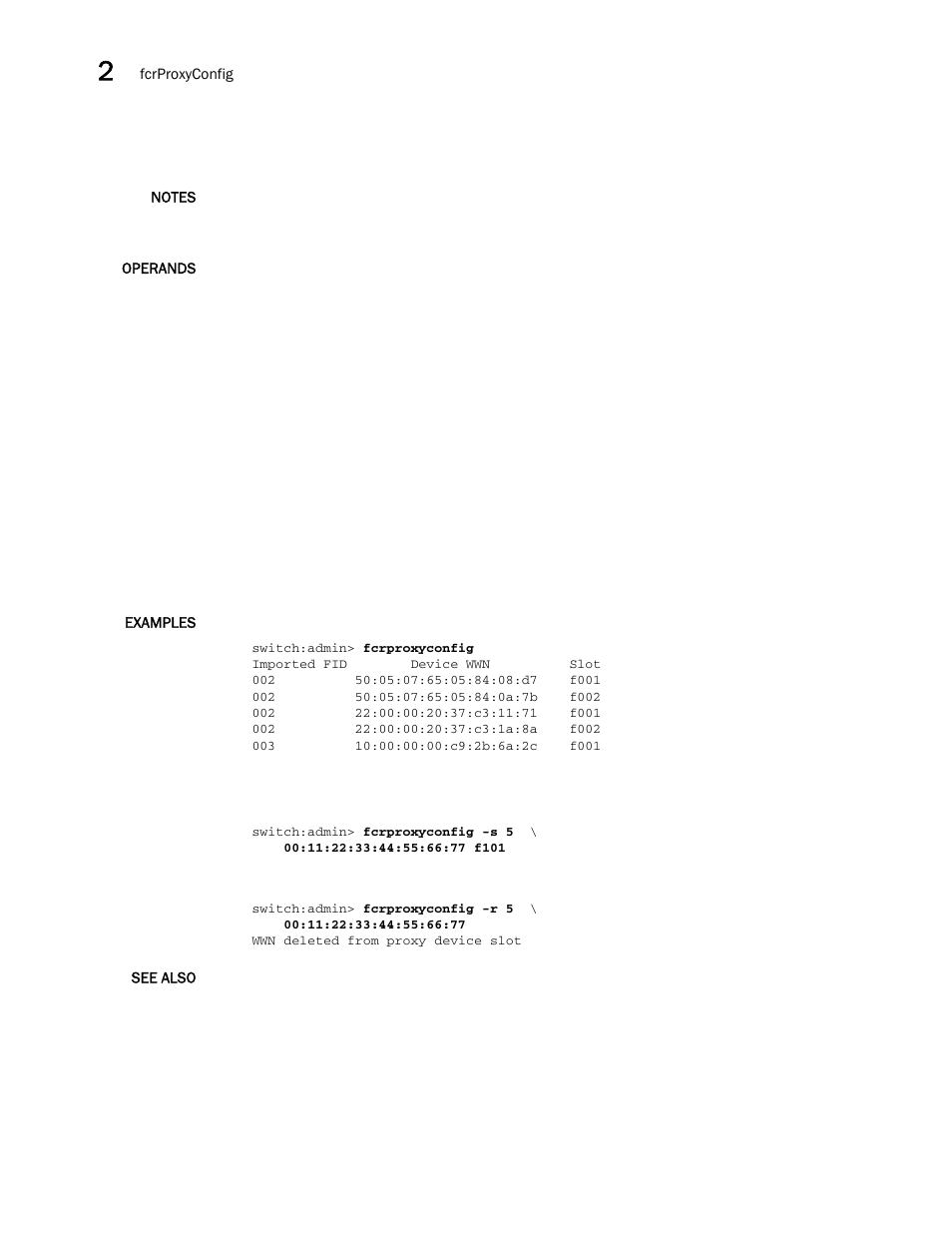 Brocade Fabric OS Command Reference (Supporting Fabric OS v7.3.0) User Manual | Page 384 / 1274