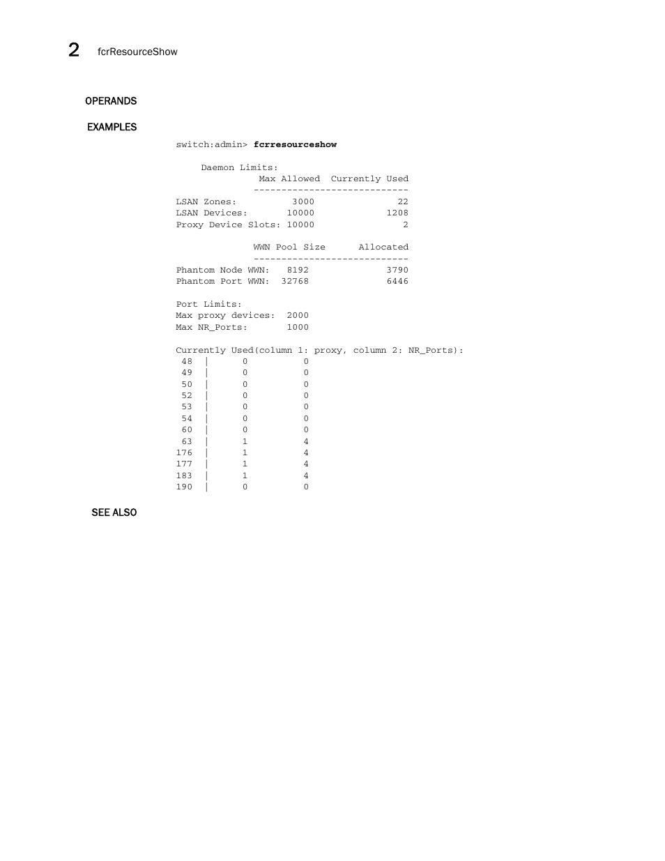 Brocade Fabric OS Command Reference (Supporting Fabric OS v7.3.0) User Manual | Page 388 / 1274