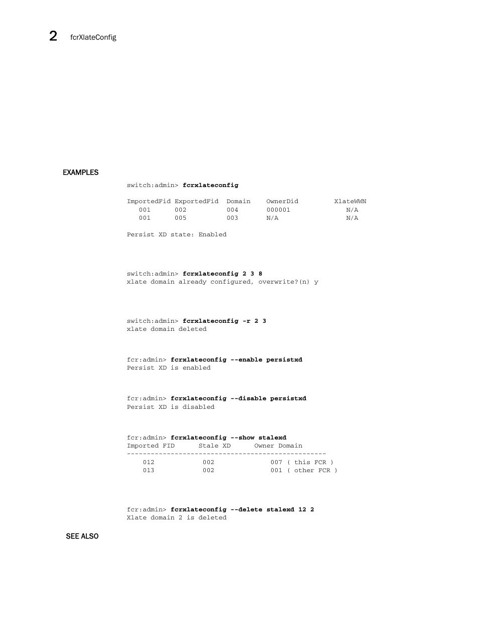 Brocade Fabric OS Command Reference (Supporting Fabric OS v7.3.0) User Manual | Page 394 / 1274