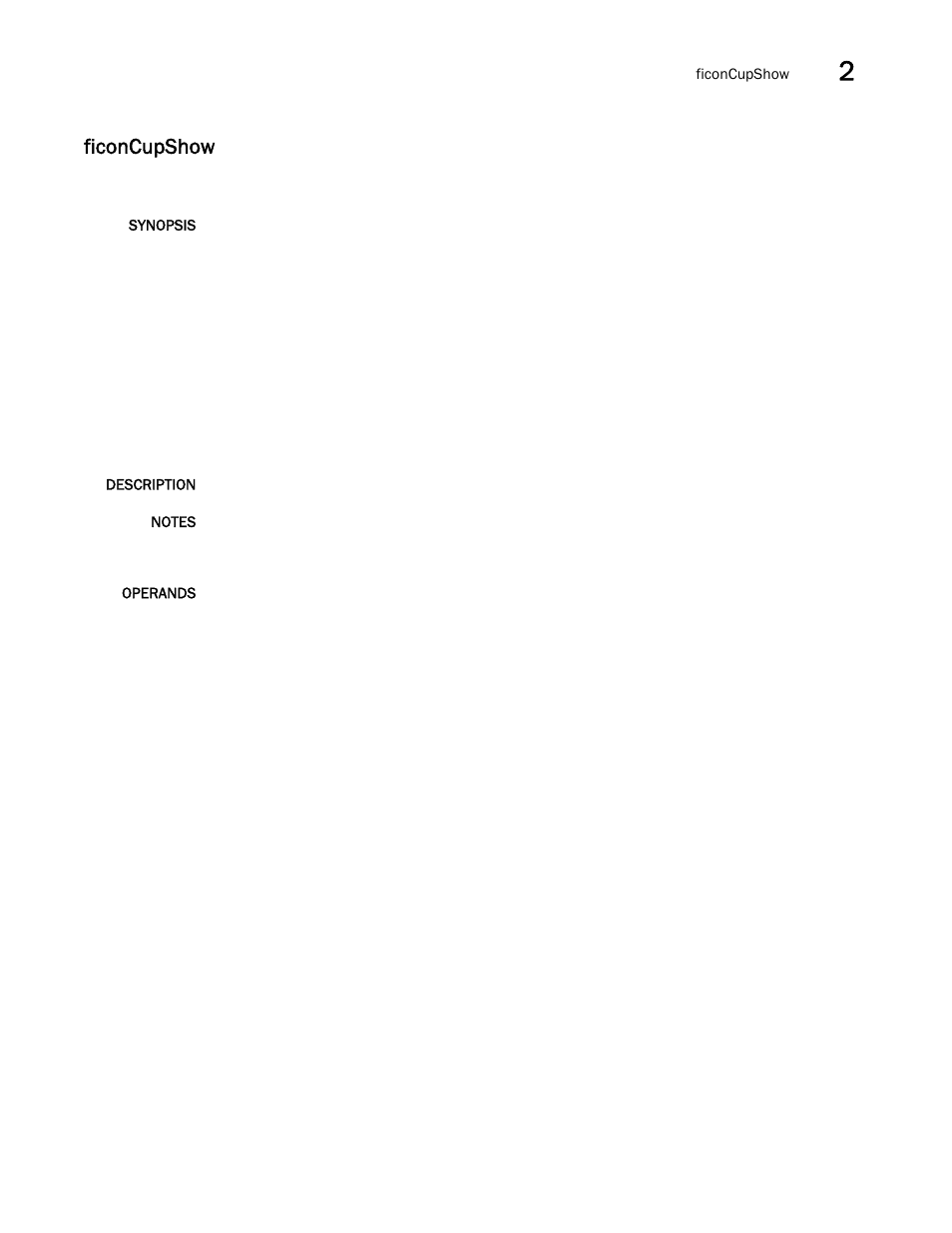Ficoncupshow | Brocade Fabric OS Command Reference (Supporting Fabric OS v7.3.0) User Manual | Page 407 / 1274