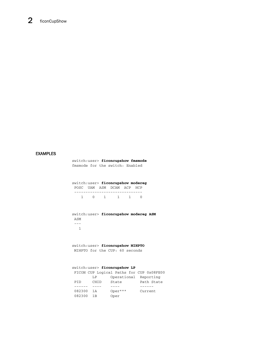Brocade Fabric OS Command Reference (Supporting Fabric OS v7.3.0) User Manual | Page 408 / 1274