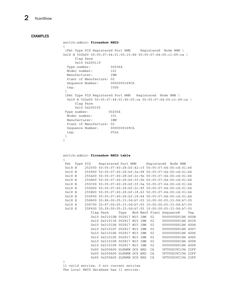 Brocade Fabric OS Command Reference (Supporting Fabric OS v7.3.0) User Manual | Page 416 / 1274