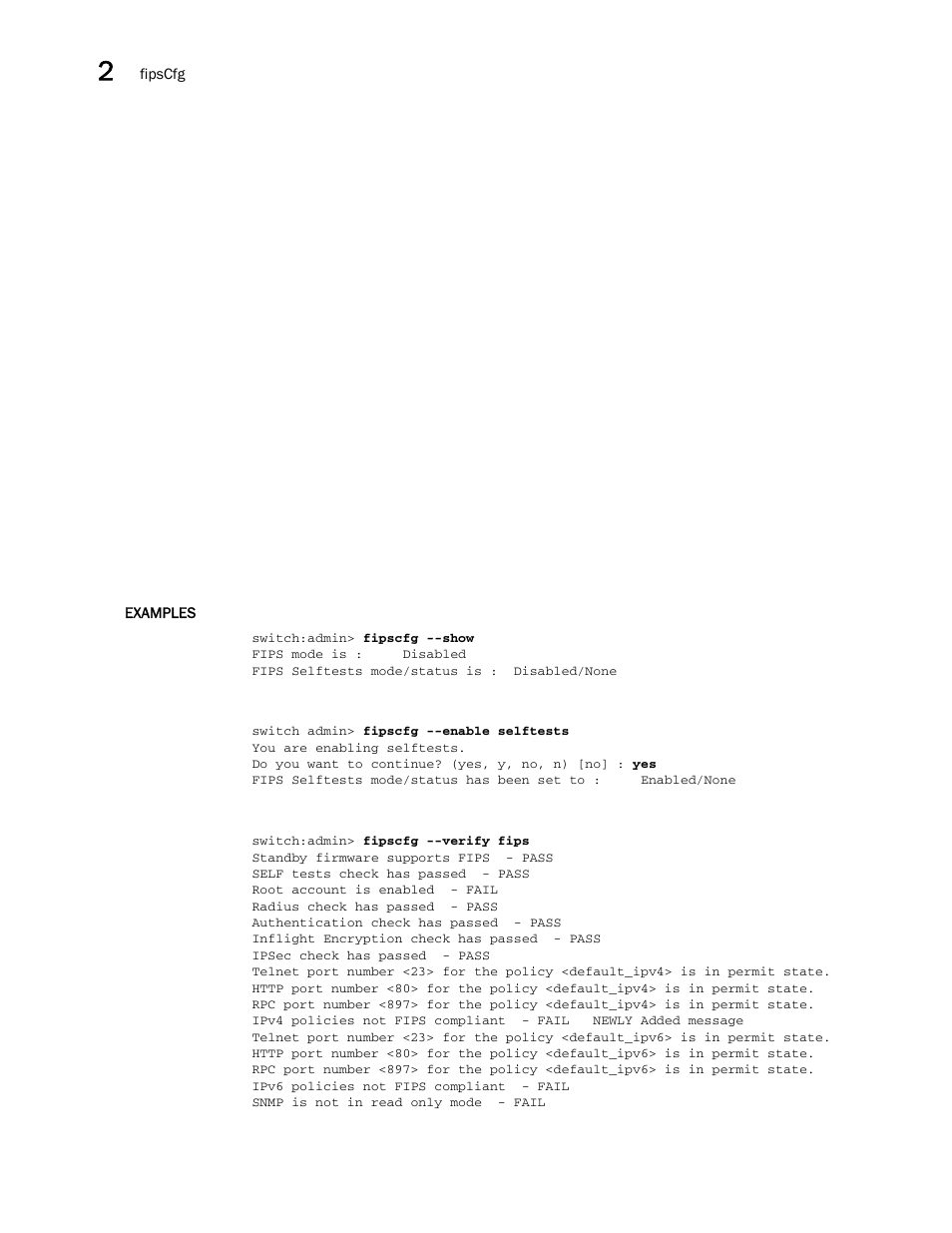 Brocade Fabric OS Command Reference (Supporting Fabric OS v7.3.0) User Manual | Page 420 / 1274