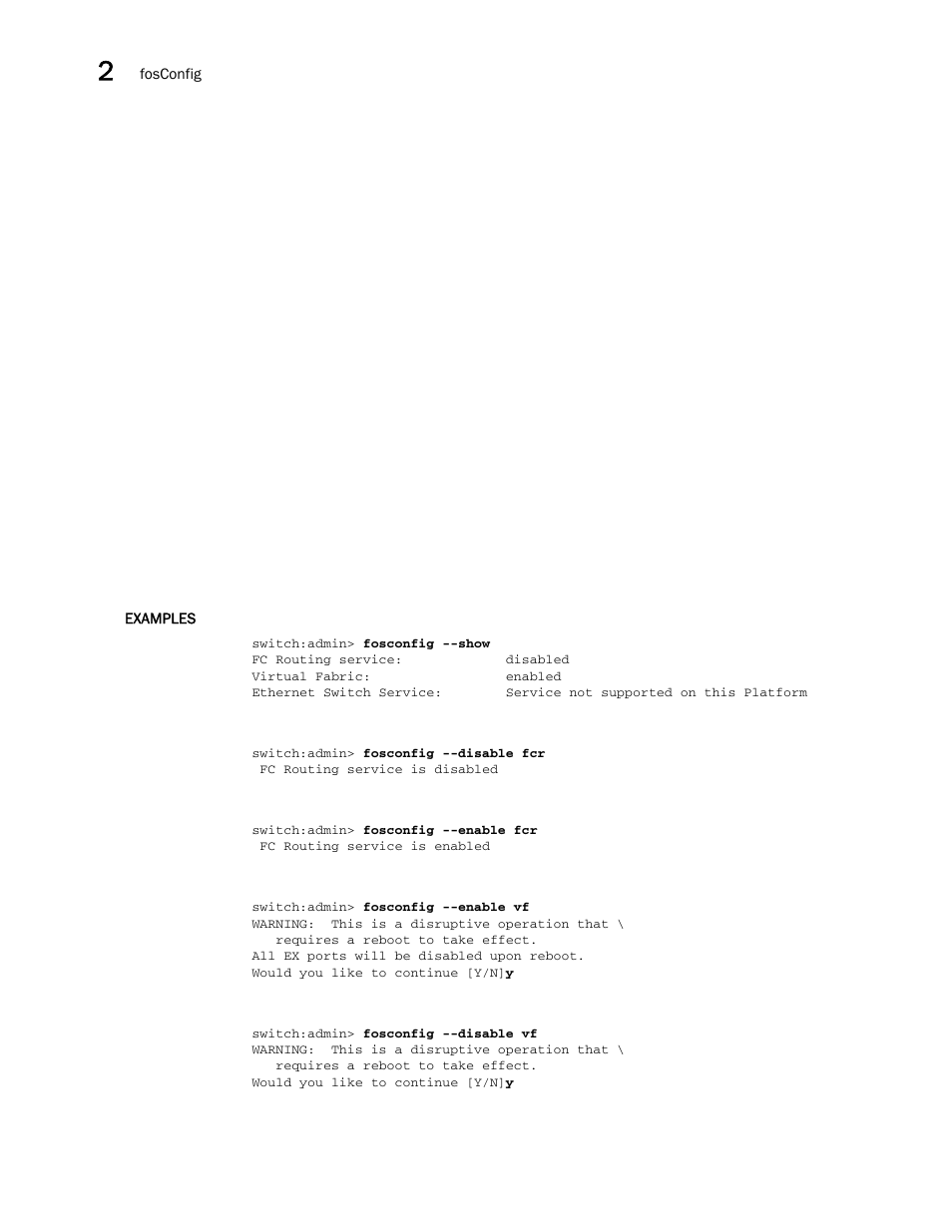 Brocade Fabric OS Command Reference (Supporting Fabric OS v7.3.0) User Manual | Page 462 / 1274
