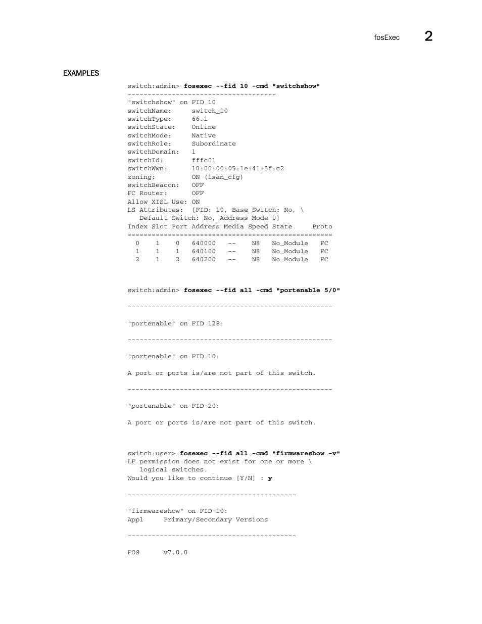 Brocade Fabric OS Command Reference (Supporting Fabric OS v7.3.0) User Manual | Page 465 / 1274