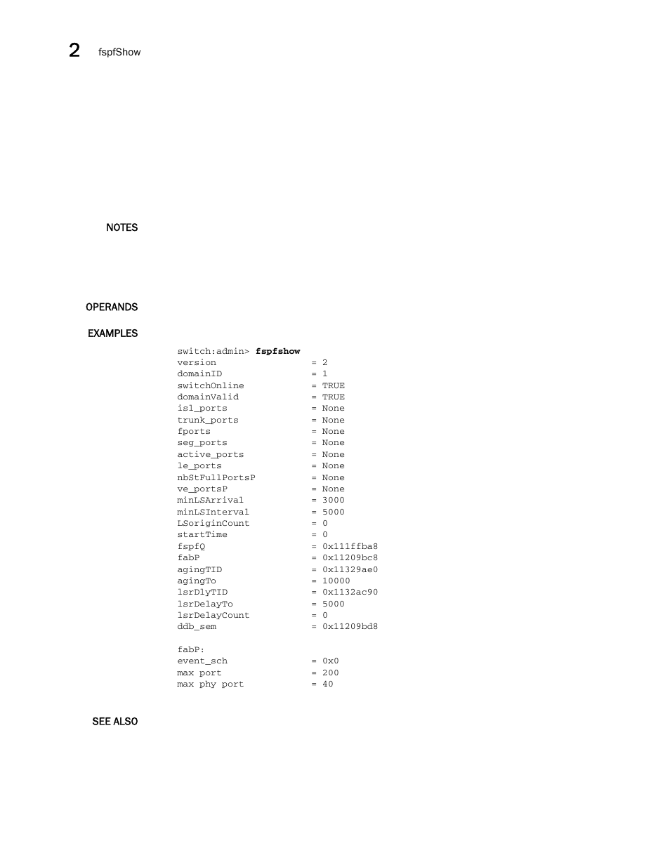 Brocade Fabric OS Command Reference (Supporting Fabric OS v7.3.0) User Manual | Page 474 / 1274