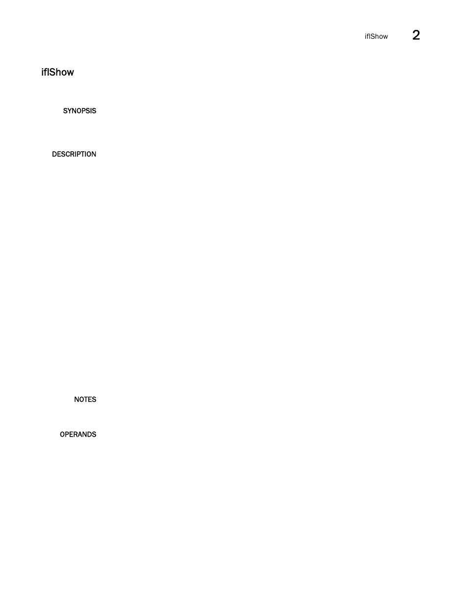 Iflshow | Brocade Fabric OS Command Reference (Supporting Fabric OS v7.3.0) User Manual | Page 521 / 1274