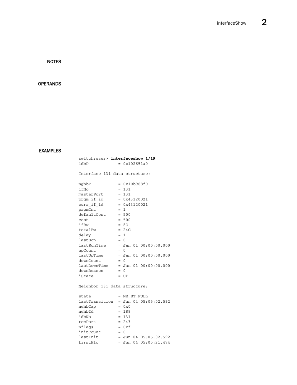 Brocade Fabric OS Command Reference (Supporting Fabric OS v7.3.0) User Manual | Page 527 / 1274