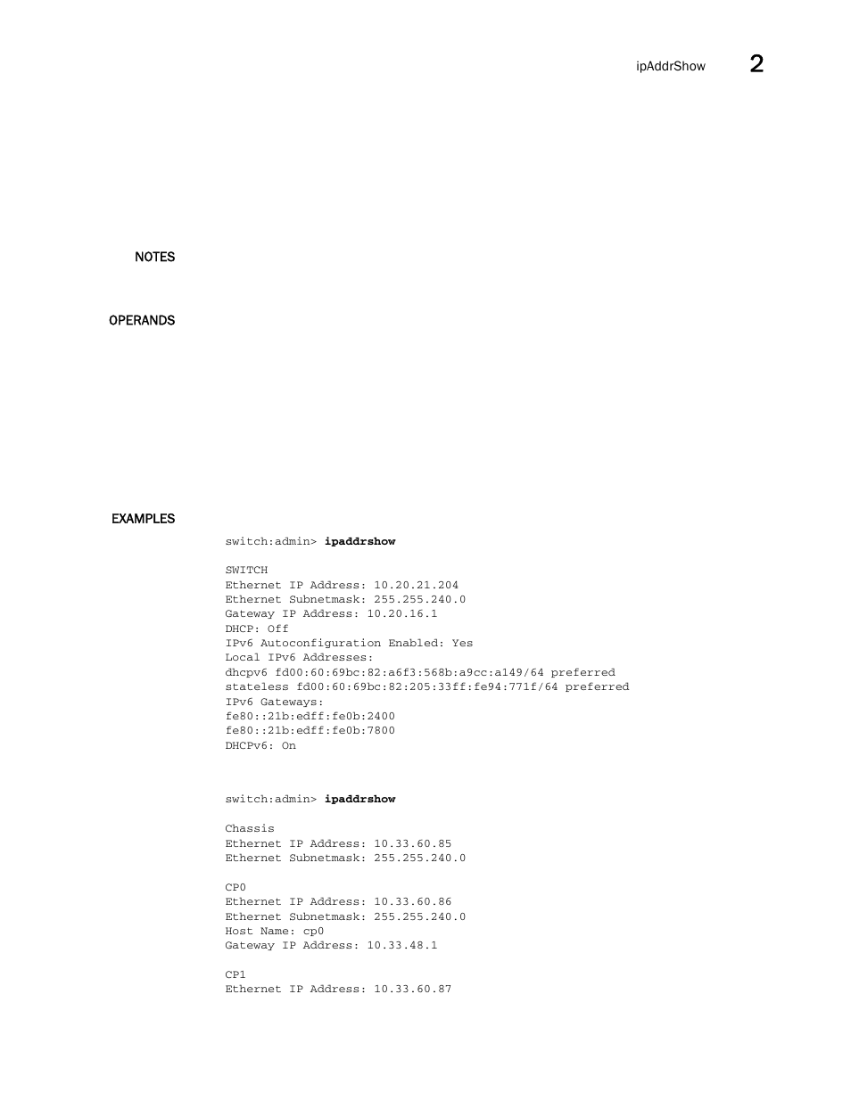 Brocade Fabric OS Command Reference (Supporting Fabric OS v7.3.0) User Manual | Page 539 / 1274