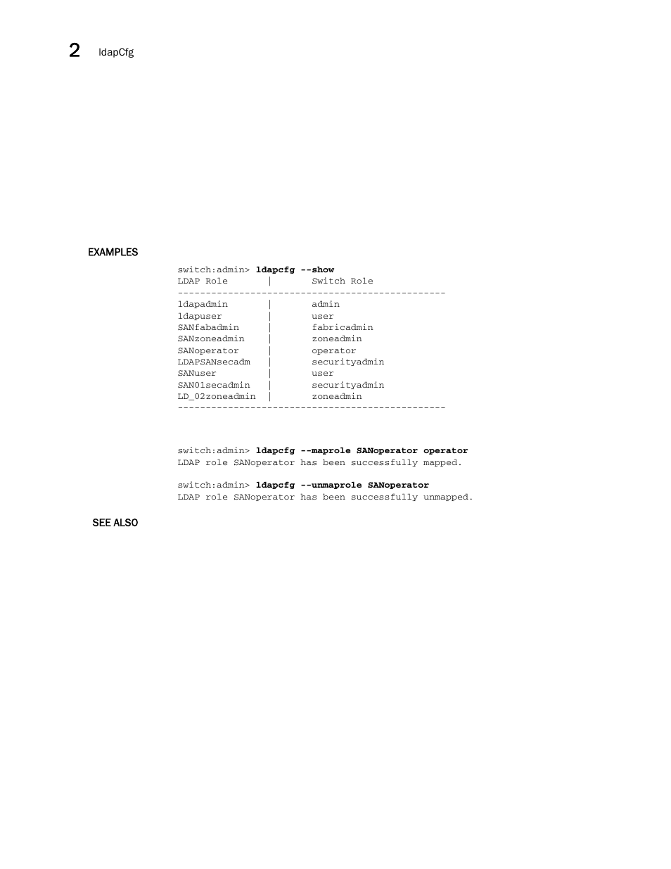 Brocade Fabric OS Command Reference (Supporting Fabric OS v7.3.0) User Manual | Page 570 / 1274