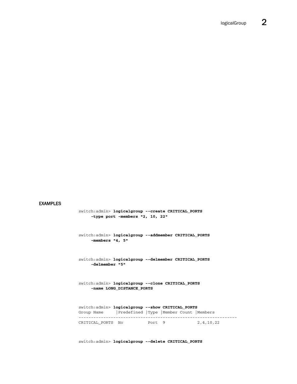 Brocade Fabric OS Command Reference (Supporting Fabric OS v7.3.0) User Manual | Page 591 / 1274