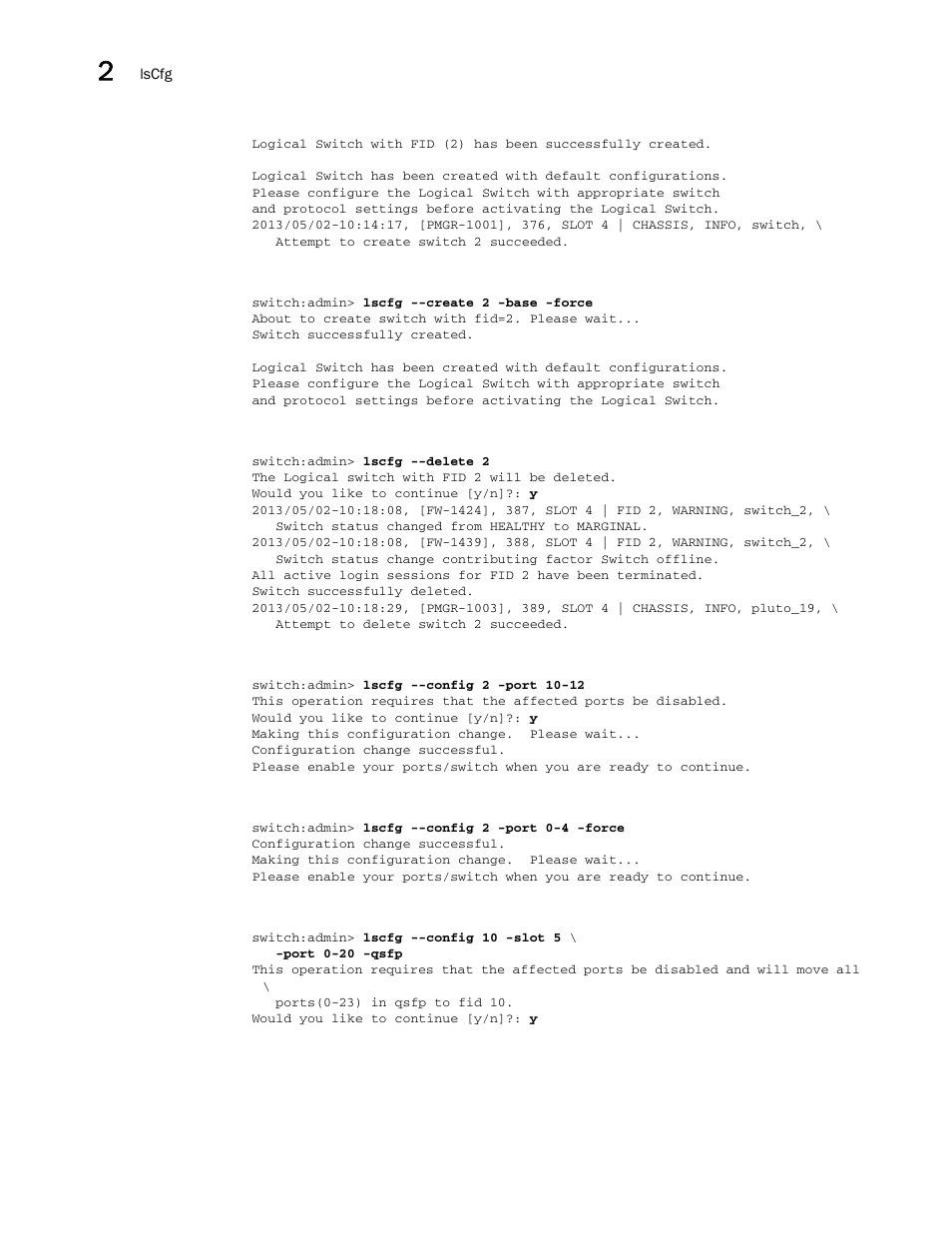 Brocade Fabric OS Command Reference (Supporting Fabric OS v7.3.0) User Manual | Page 600 / 1274