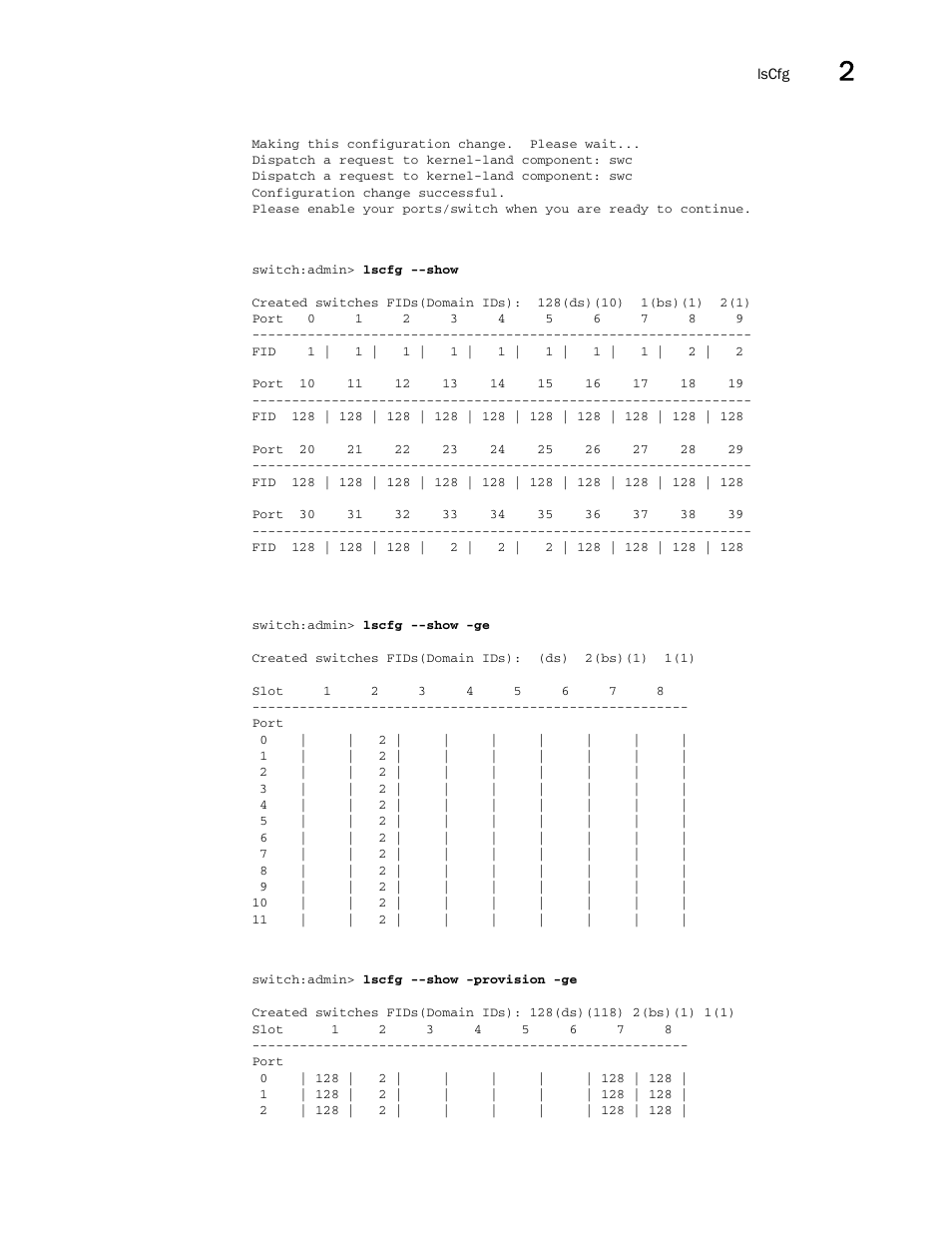 Brocade Fabric OS Command Reference (Supporting Fabric OS v7.3.0) User Manual | Page 601 / 1274