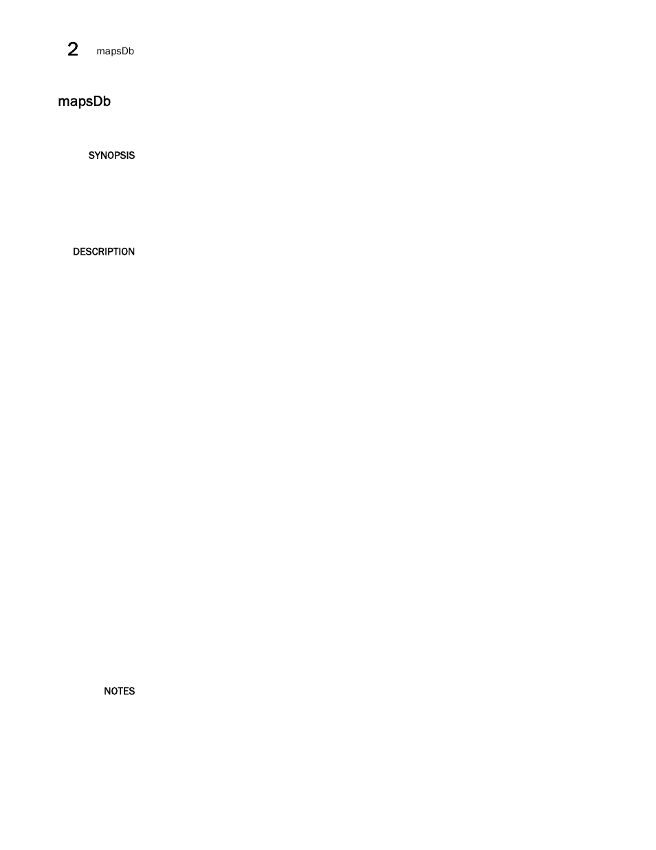Mapsdb | Brocade Fabric OS Command Reference (Supporting Fabric OS v7.3.0) User Manual | Page 612 / 1274