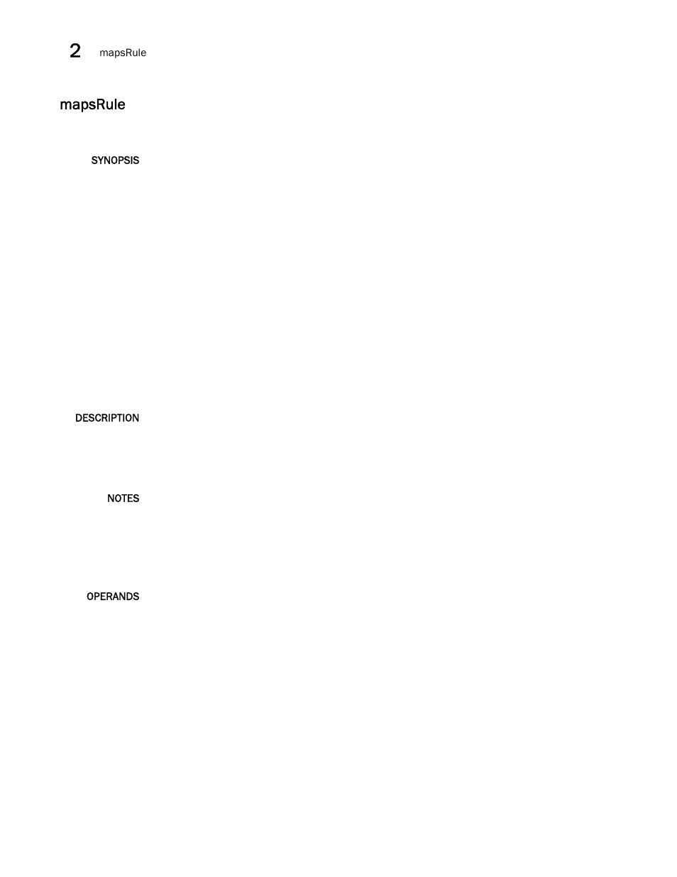 Mapsrule, Includ | Brocade Fabric OS Command Reference (Supporting Fabric OS v7.3.0) User Manual | Page 620 / 1274