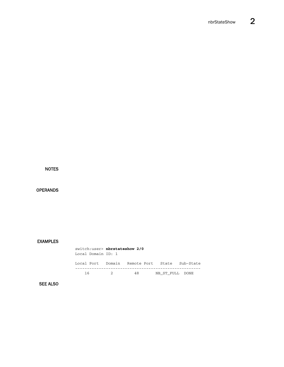 Brocade Fabric OS Command Reference (Supporting Fabric OS v7.3.0) User Manual | Page 645 / 1274