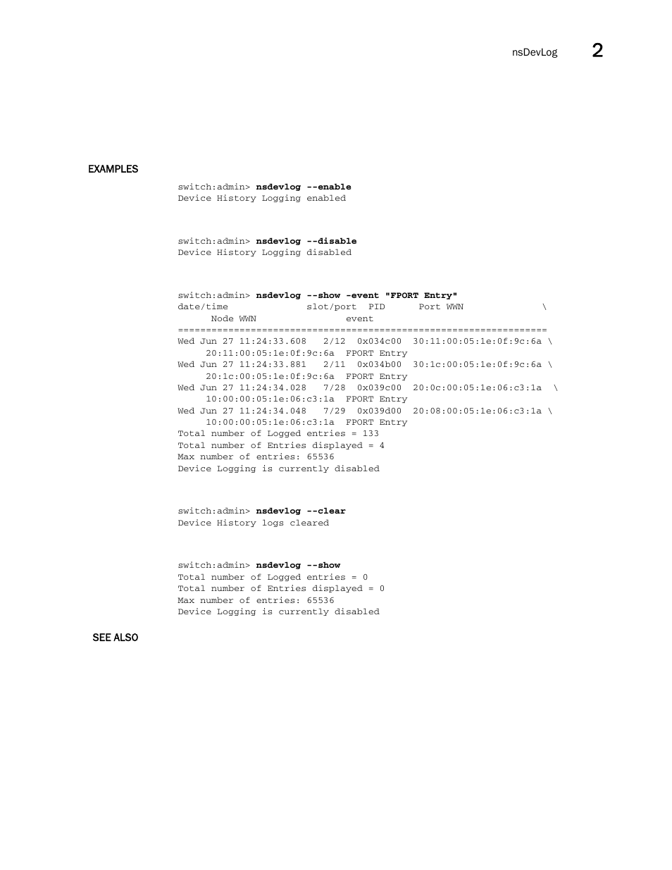 Brocade Fabric OS Command Reference (Supporting Fabric OS v7.3.0) User Manual | Page 659 / 1274