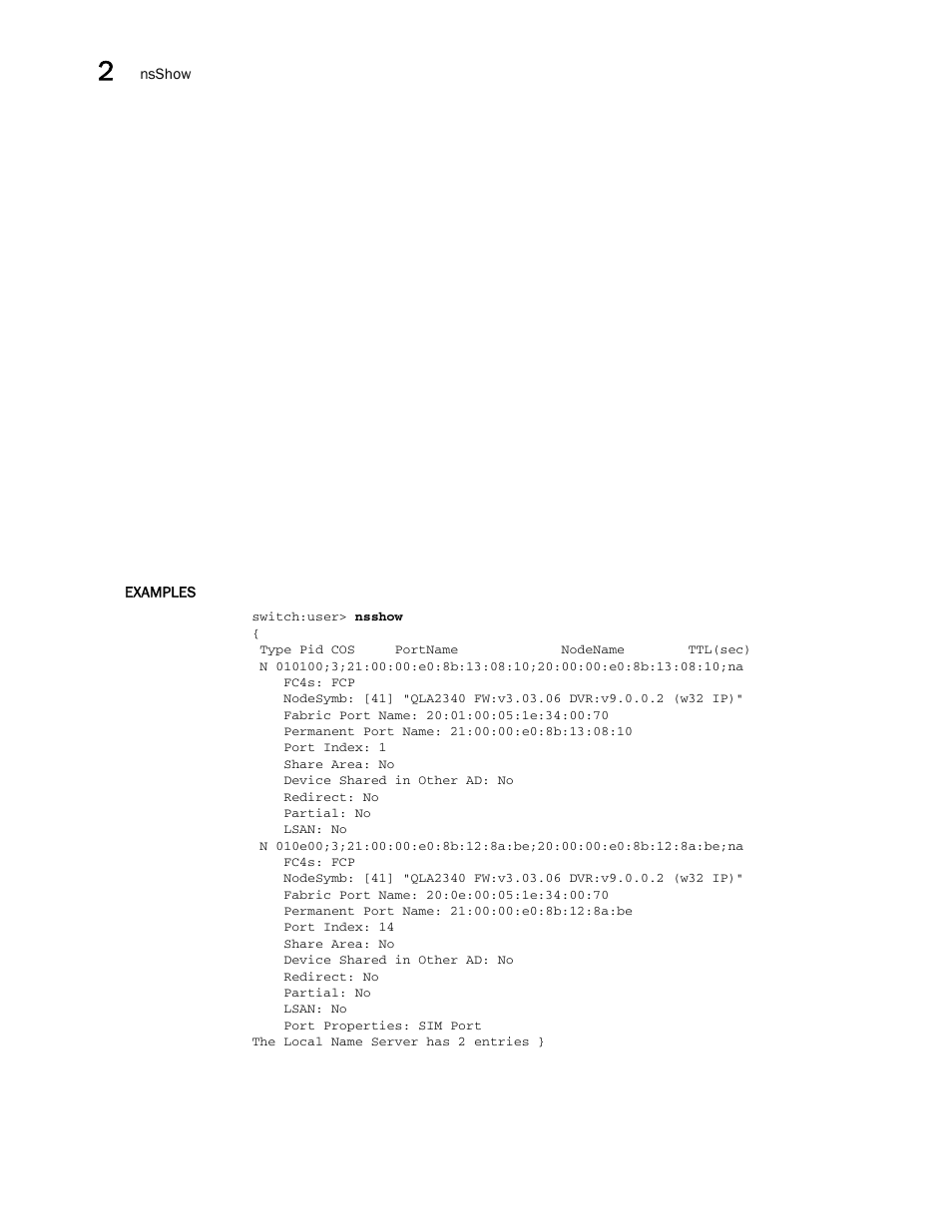 Brocade Fabric OS Command Reference (Supporting Fabric OS v7.3.0) User Manual | Page 662 / 1274