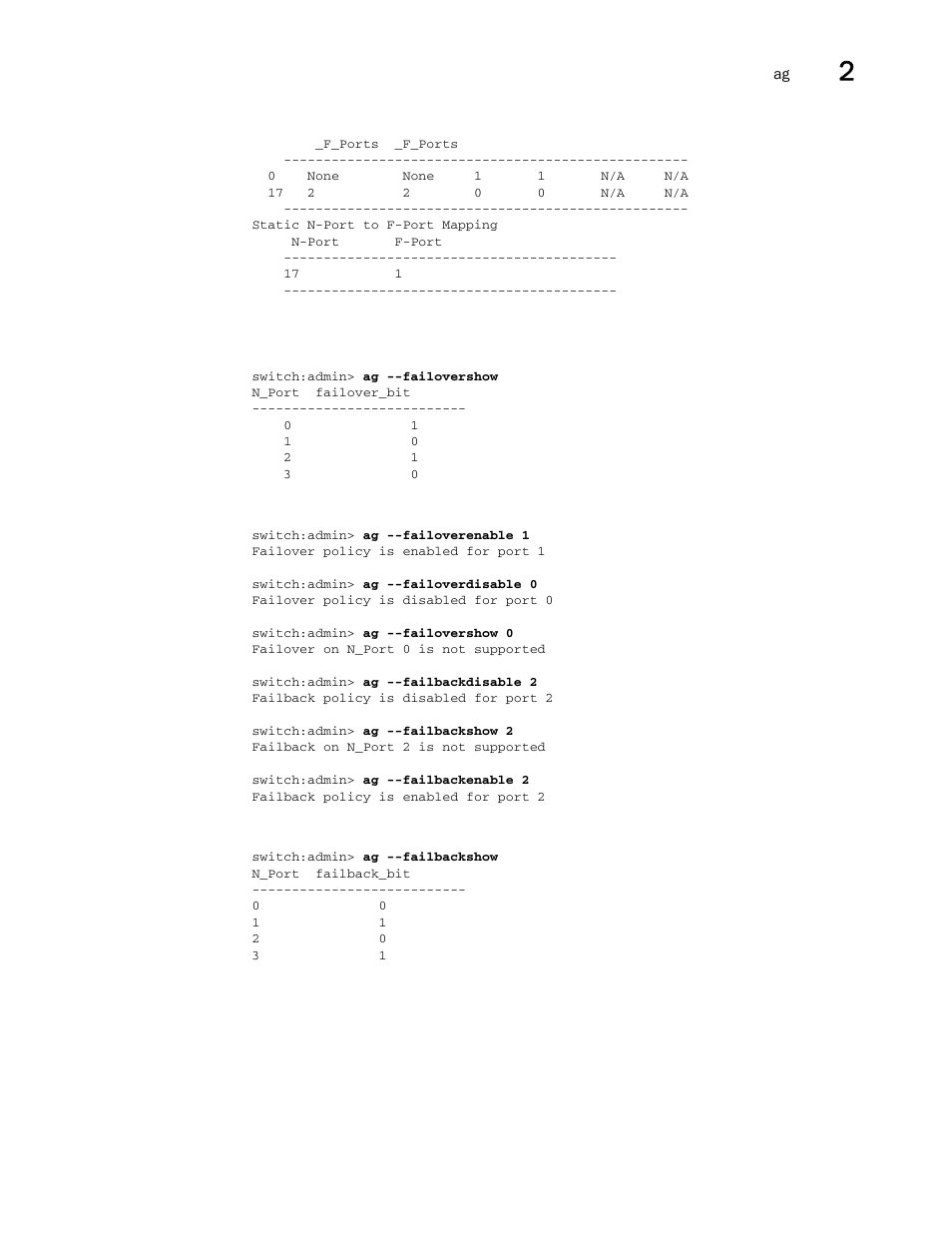 Brocade Fabric OS Command Reference (Supporting Fabric OS v7.3.0) User Manual | Page 67 / 1274