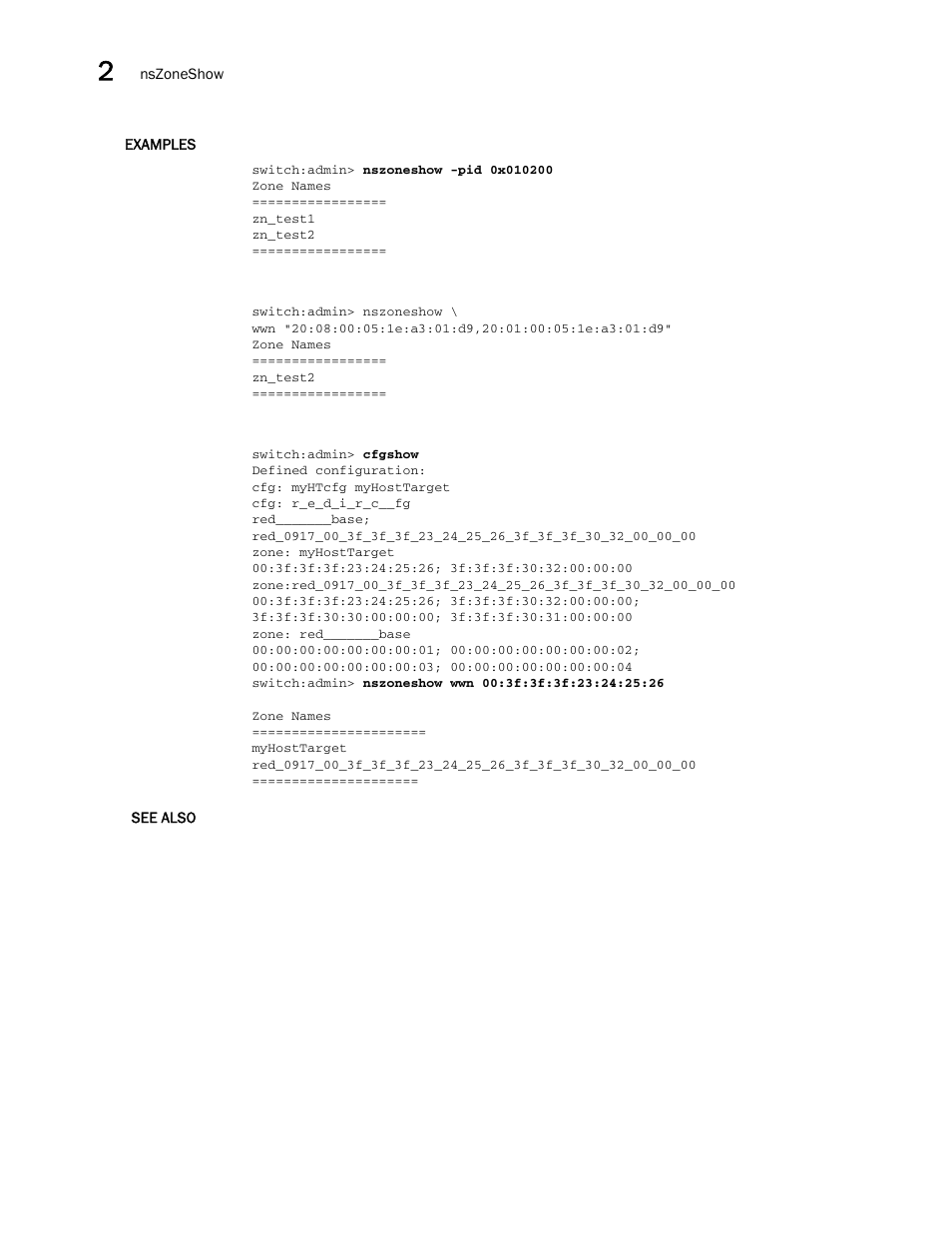 Brocade Fabric OS Command Reference (Supporting Fabric OS v7.3.0) User Manual | Page 670 / 1274