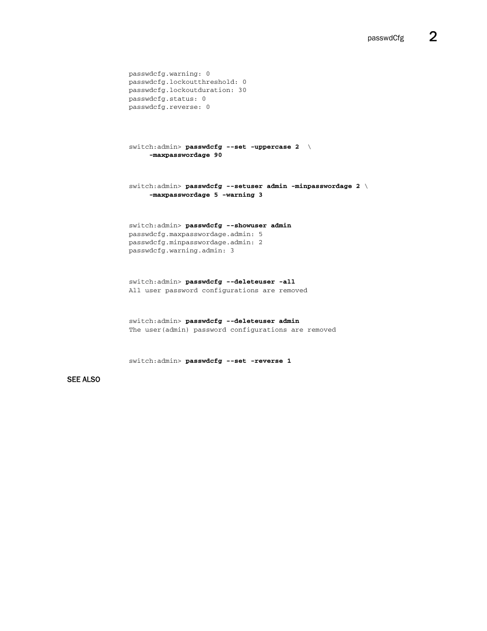 Brocade Fabric OS Command Reference (Supporting Fabric OS v7.3.0) User Manual | Page 679 / 1274