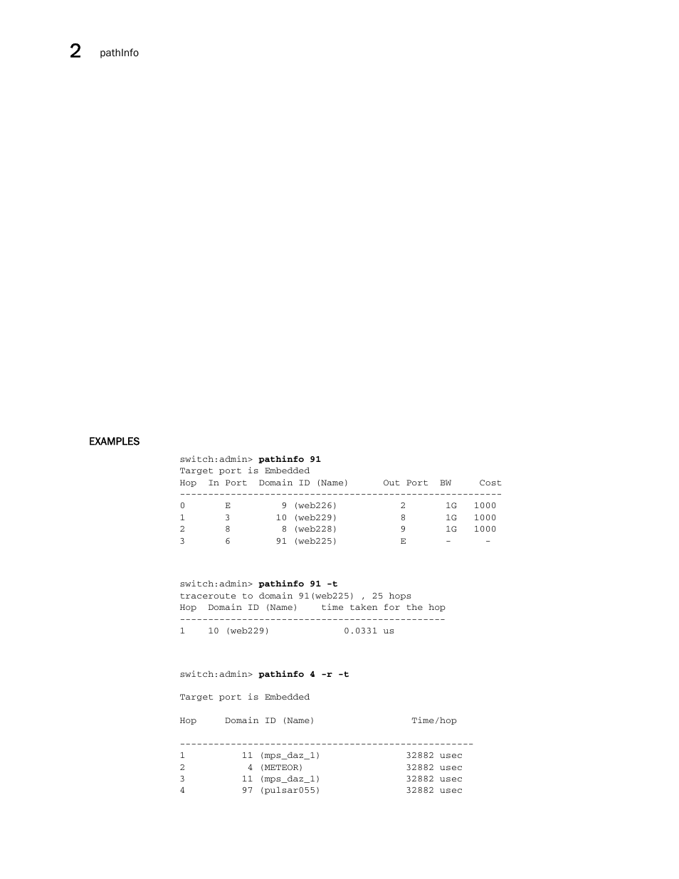 Brocade Fabric OS Command Reference (Supporting Fabric OS v7.3.0) User Manual | Page 684 / 1274