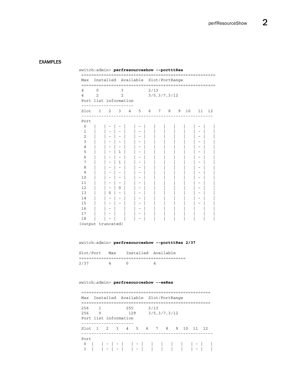 Brocade Fabric OS Command Reference (Supporting Fabric OS v7.3.0) User Manual | Page 703 / 1274