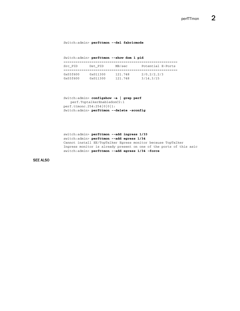 Brocade Fabric OS Command Reference (Supporting Fabric OS v7.3.0) User Manual | Page 713 / 1274