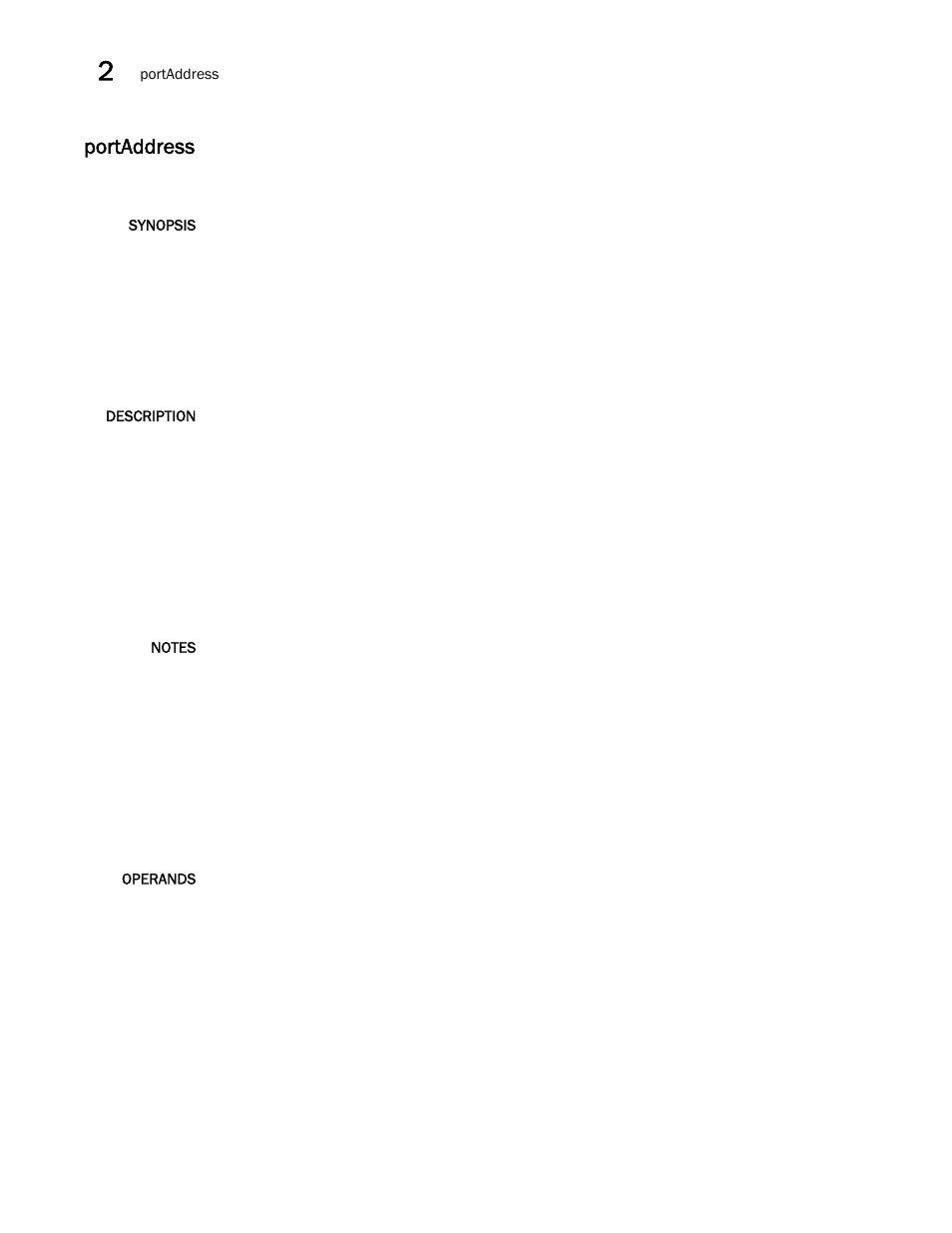 Portaddress | Brocade Fabric OS Command Reference (Supporting Fabric OS v7.3.0) User Manual | Page 714 / 1274