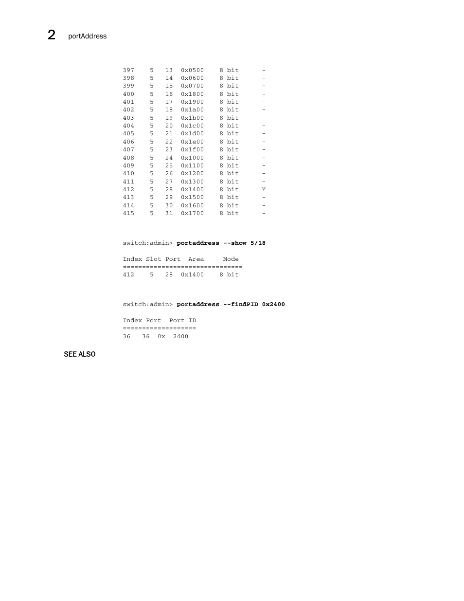 Brocade Fabric OS Command Reference (Supporting Fabric OS v7.3.0) User Manual | Page 716 / 1274