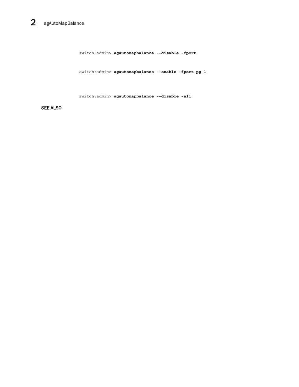 Brocade Fabric OS Command Reference (Supporting Fabric OS v7.3.0) User Manual | Page 76 / 1274