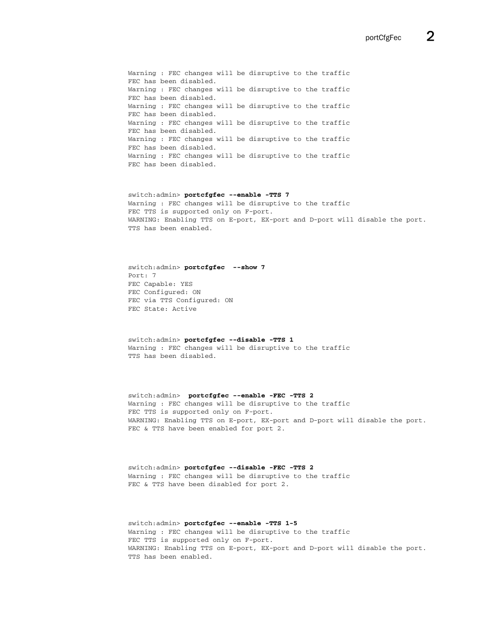 Brocade Fabric OS Command Reference (Supporting Fabric OS v7.3.0) User Manual | Page 779 / 1274