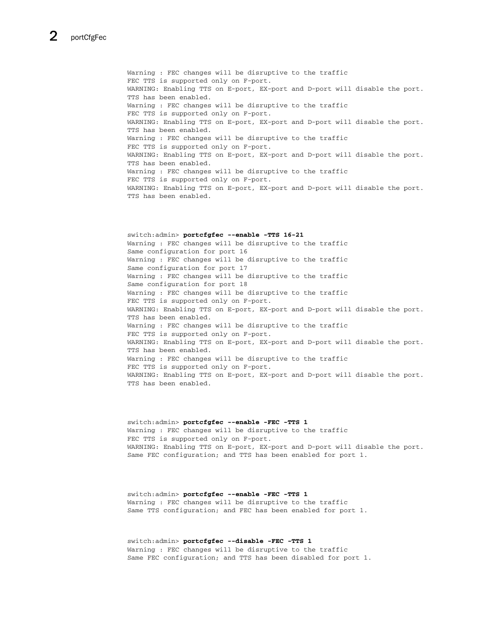 Brocade Fabric OS Command Reference (Supporting Fabric OS v7.3.0) User Manual | Page 780 / 1274