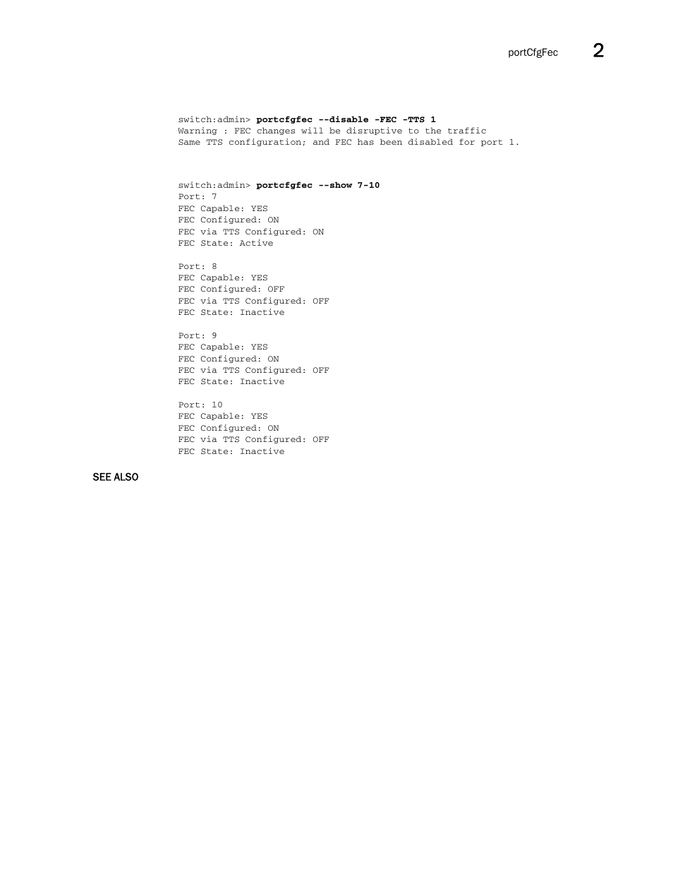 Brocade Fabric OS Command Reference (Supporting Fabric OS v7.3.0) User Manual | Page 781 / 1274