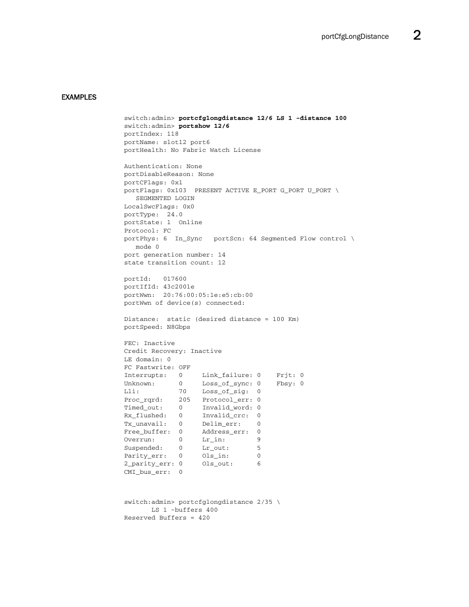 Brocade Fabric OS Command Reference (Supporting Fabric OS v7.3.0) User Manual | Page 795 / 1274